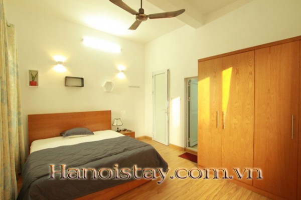 Budget Price Three Bedroom Apartment for rent in Tay Ho, Lovely Balcony 12
