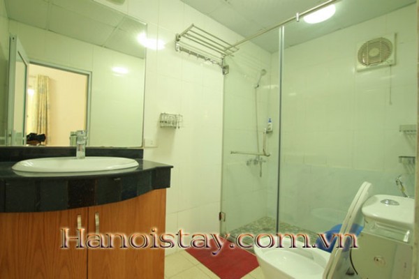Budget Price Three Bedroom Apartment for rent in Tay Ho, Lovely Balcony 13