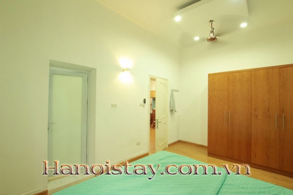 Budget Price Three Bedroom Apartment for rent in Tay Ho, Lovely Balcony 16