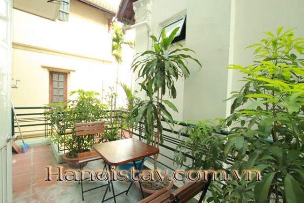 Budget Price Three Bedroom Apartment for rent in Tay Ho, Lovely Balcony 21