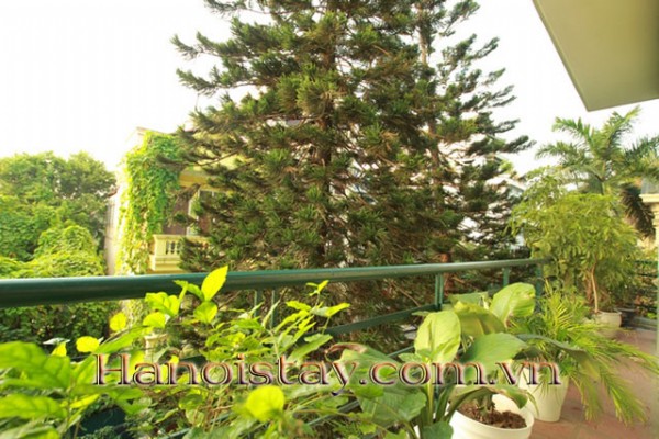 Budget Price Three Bedroom Apartment for rent in Tay Ho, Lovely Balcony 24