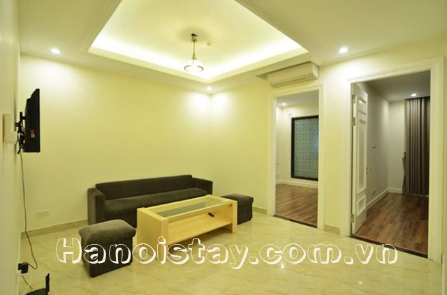 Budget Price Three Bedroom Apartment Rental in Doi Can Street, Ba Dinh 1