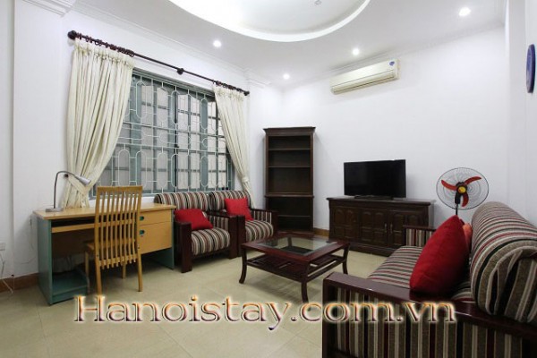 Budget Price Two bedroom Apartment for rent in Nghi Tam Str, Tay Ho, Spacious livingroom 11