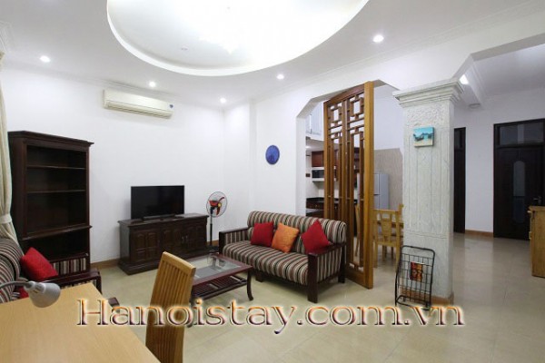 Budget Price Two bedroom Apartment for rent in Nghi Tam Str, Tay Ho, Spacious livingroom 13