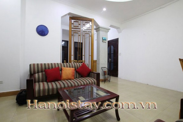 Budget Price Two bedroom Apartment for rent in Nghi Tam Str, Tay Ho, Spacious livingroom 14
