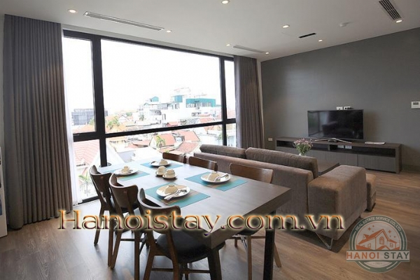 *Cannot ignore the attraction of super-bright & modern 3 Bedroom Apartment Rental in Tay ho* 1