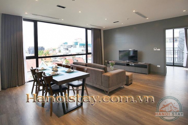 *Cannot ignore the attraction of super-bright & modern 3 Bedroom Apartment Rental in Tay ho* 3