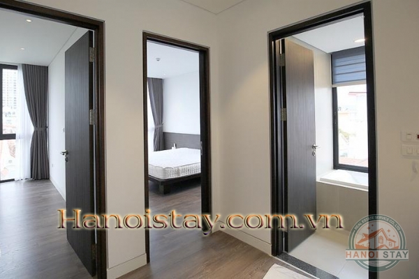 *Cannot ignore the attraction of super-bright & modern 3 Bedroom Apartment Rental in Tay ho* 18