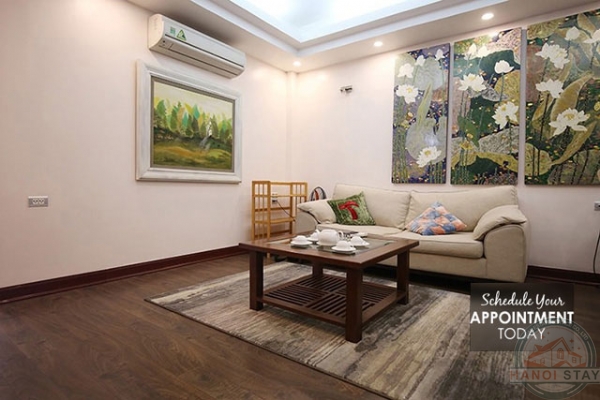 Central 2 Bedroom Apartment for rent in Ly Thuong Kiet street, Hoan Kiem, Big Balcony & Nice Service 1
