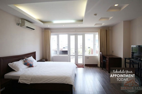 Central 2 Bedroom Apartment for rent in Ly Thuong Kiet street, Hoan Kiem, Big Balcony & Nice Service 12