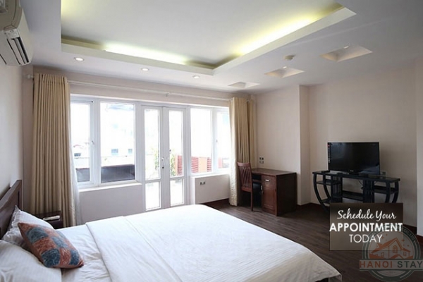 Central 2 Bedroom Apartment for rent in Ly Thuong Kiet street, Hoan Kiem, Big Balcony & Nice Service 14