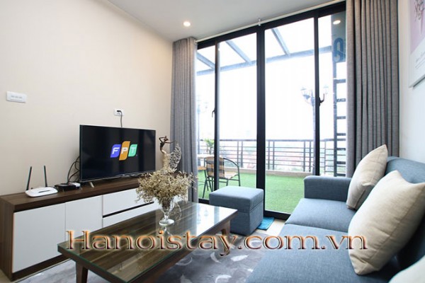 Central Apartment in To Ngoc Van, West Lake @ Peaceful Chill Balcony 3