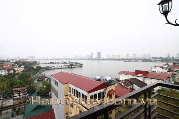 Central Apartment in To Ngoc Van, West Lake @ Peaceful Chill Balcony 5