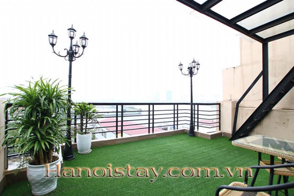 Central Apartment in To Ngoc Van, West Lake @ Peaceful Chill Balcony 15