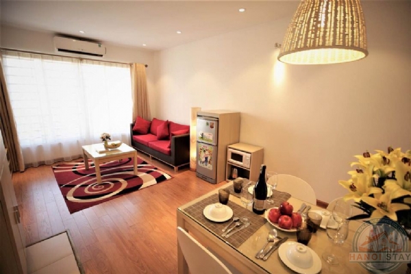 Central & Well Designed Apartment for rent in Cau Giay District, near Keangnam Tower 6