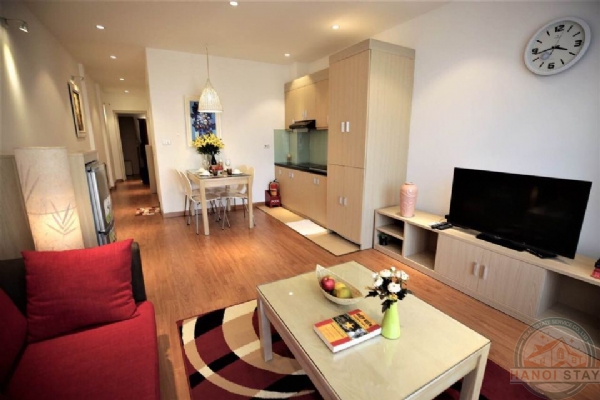 Central & Well Designed Apartment for rent in Cau Giay District, near Keangnam Tower 8