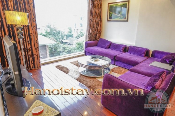 *Centrally located, well equipped 2 BR Apartment for Rent in To Ngoc Van str, Tay Ho* 1