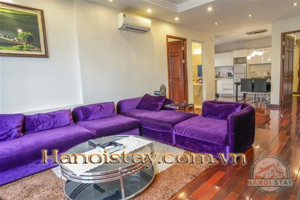 *Centrally located, well equipped 2 BR Apartment for Rent in To Ngoc Van str, Tay Ho* 4