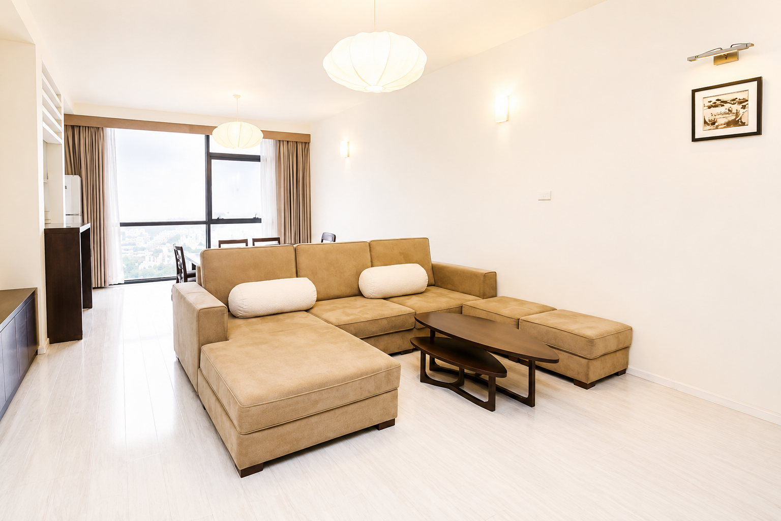 Centrally located, well equipped 2 BR Apartment for Rent in To Ngoc Van str, Tay Ho