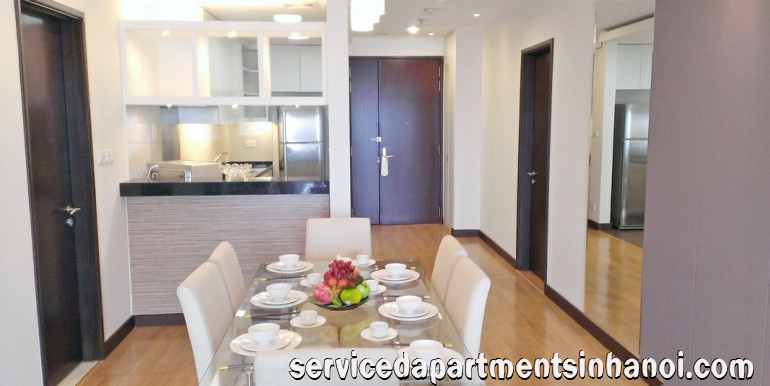 Cheap 2 bdr apartment for rent in Hoabinh Green, Badinh 10