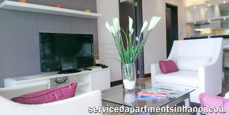 Cheap 2 bdr apartment for rent in Hoabinh Green, Badinh 5
