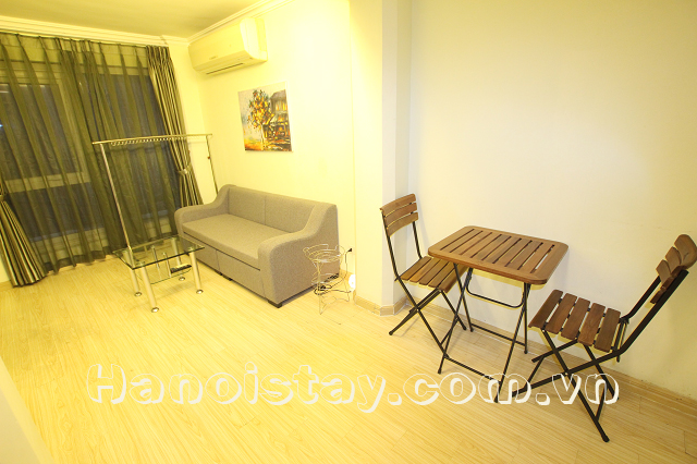 Cheap And Modern One Bedroom Apartment Rental in Dong Da district, Hanoi 1