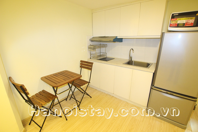 Cheap And Modern One Bedroom Apartment Rental in Dong Da district, Hanoi 2