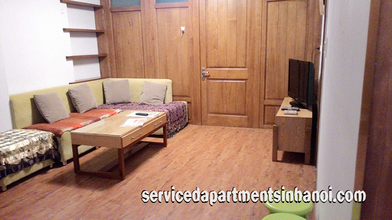 Cheap Modern One Bed Apartment Rental in Ba Dinh, Close to Hanoi Old Quarter 2