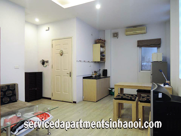 Cheap One Bedroom Apartment for rent in Tran Phu str, Ba Dinh 2