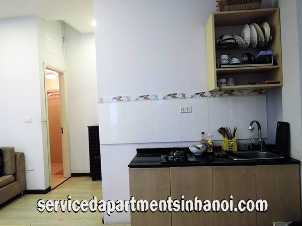 Cheap One Bedroom Apartment for rent in Tran Phu str, Ba Dinh 4