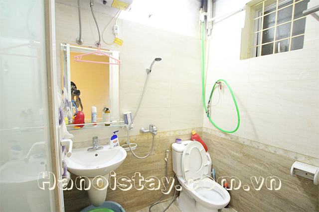Cheap One Bedroom Apartment in a French House for Rent in Tran Hung Dao street, Hoan Kiem 5