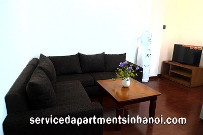 Modern one bedroom apartment in Linh Lang str, Ba Dinh, Good Services