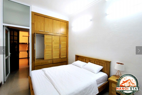 Cheap one bedroom apartment rental in Ba Dinh, near Lotte Center 7