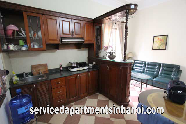 Cheap One Bedroom Apartment Rental in Tran Hung Dao street, Hoan Kiem 3