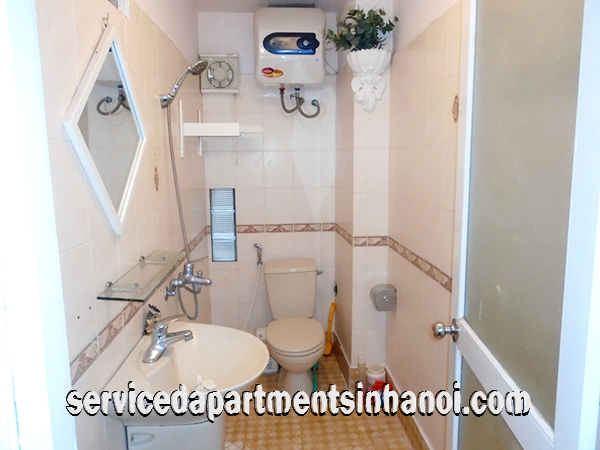 Cheap One Bedroom Apartment Rental in Tran Hung Dao street, Hoan Kiem 8