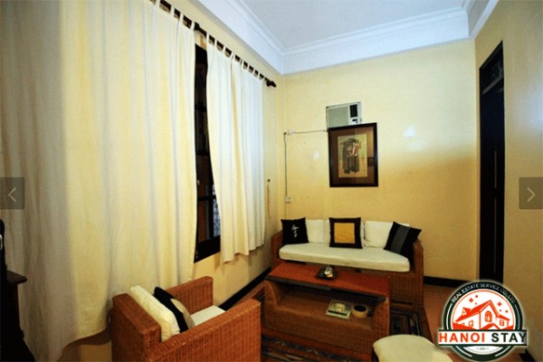 Cheap Serviced Apartment for Rent Close to Truc Bach Lake, Ba Dinh 2