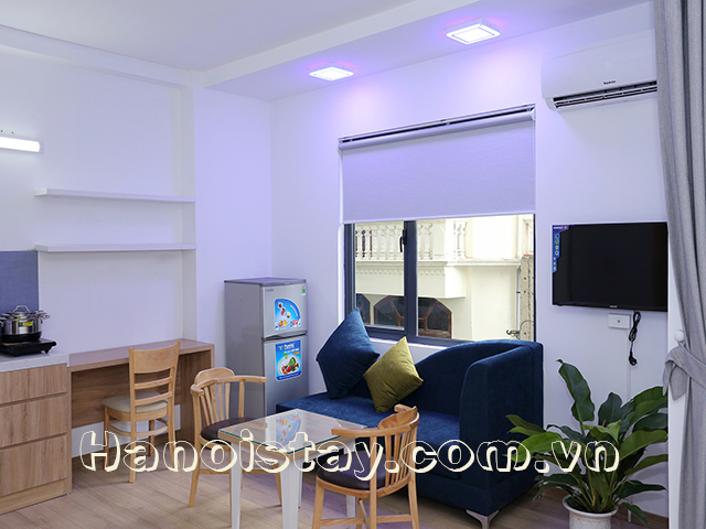 Cheap Serviced Apartment for rent in Giang Vo street, Ba Dinh 14