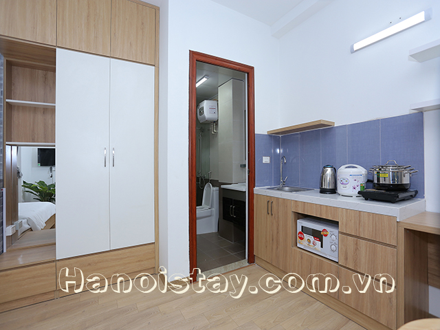 Cheap Serviced Apartment for rent in Giang Vo street, Ba Dinh 6