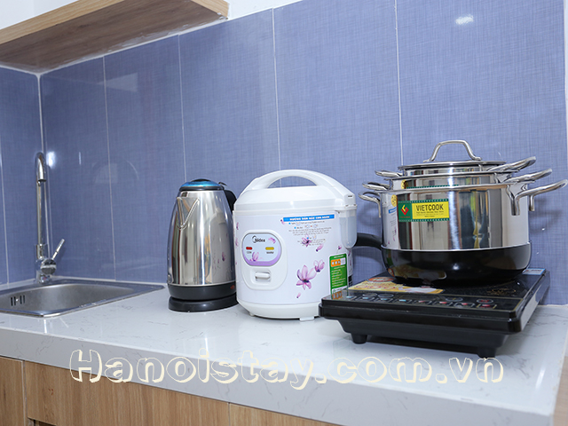 Cheap Serviced Apartment for rent in Giang Vo street, Ba Dinh 9