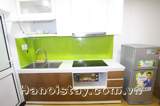 Cheap Serviced Apartment Rental in Trung Kinh street, Cau Giay 3