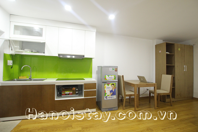 Cheap Serviced Apartment Rental in Trung Kinh street, Cau Giay 4