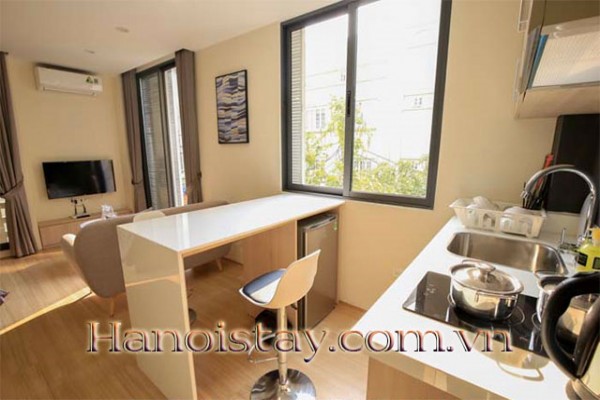 Cheap Studio apartment for rent in Doi Can street, Ba Dinh 10