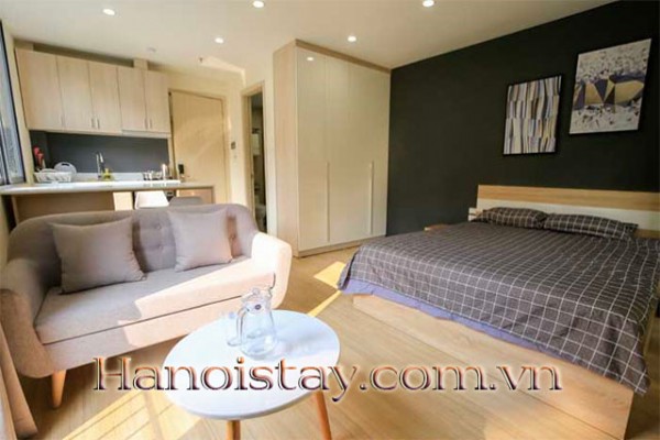 Cheap Studio apartment for rent in Doi Can street, Ba Dinh 9