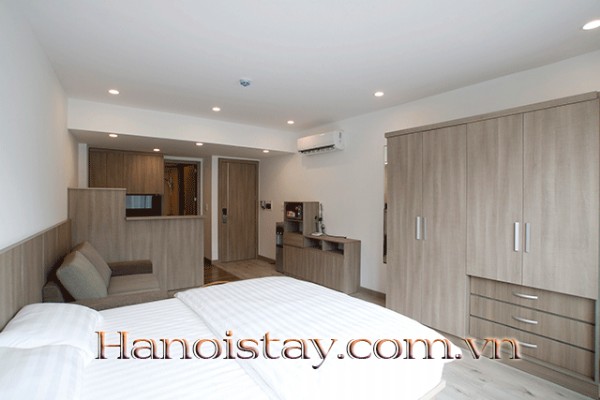 Cheap Studio Apartment for rent in Hoang Quoc Viet str, Cau Giay 1