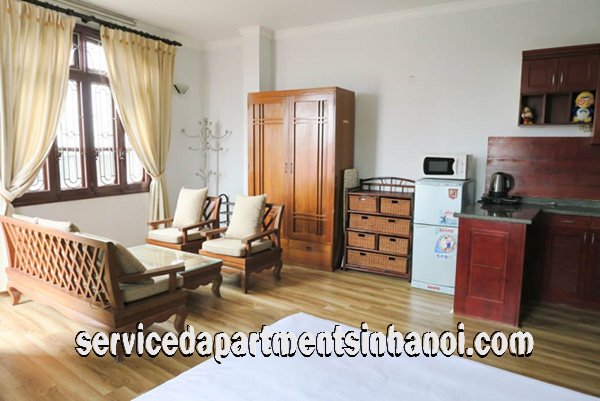 Cheap Studio Apartment For Rent in Nguyen Khac Hieu street, Ba Dinh 2