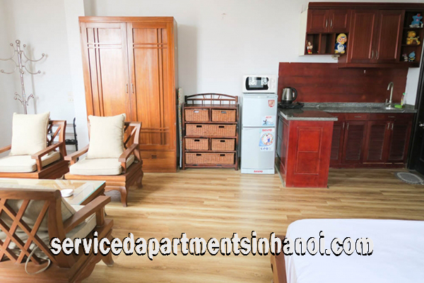 Cheap Studio Apartment For Rent in Nguyen Khac Hieu street, Ba Dinh 9