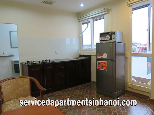 Cheap Studio Apartment Rental in Doi Can str, Ba Dinh 4