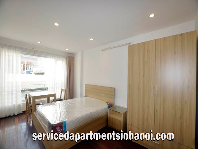 Cheap Studio Apartment Rental in Lac Long Quan street, Tay Ho distr 3