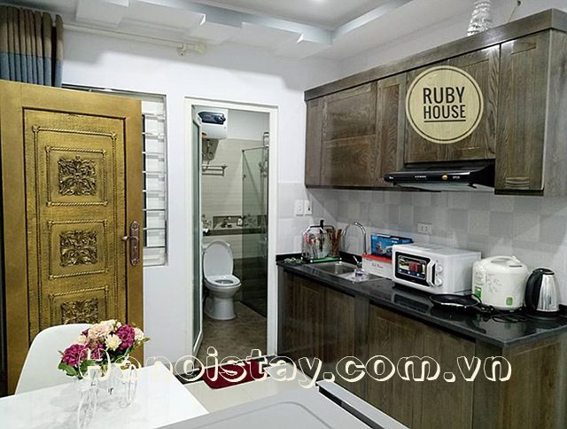 Cheap Two bedroom Apartment For Rent in Nui Truc Street, Ba Dinh 12