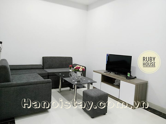 Cheap Two bedroom Apartment For Rent in Nui Truc Street, Ba Dinh 9